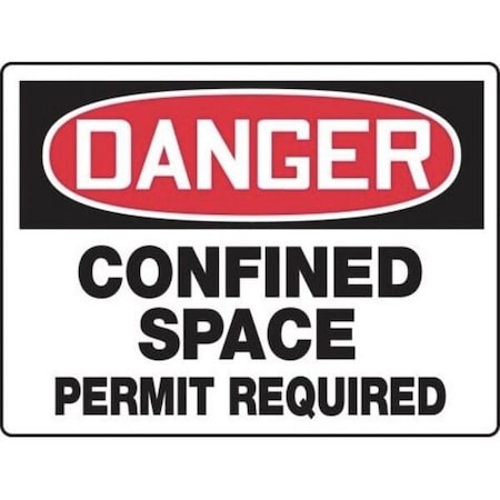 Accuform OSHA DANGER SAFETY SIGN CONFINED MCSP130XT MCSP130XT